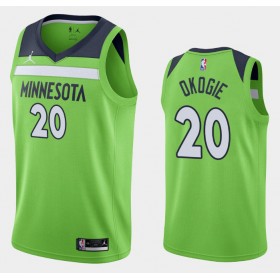Maillot NBA Minnesota Timberwolves Josh Okogie 20 2020-21 Jordan Brand Statement Edition Swingman - Homme